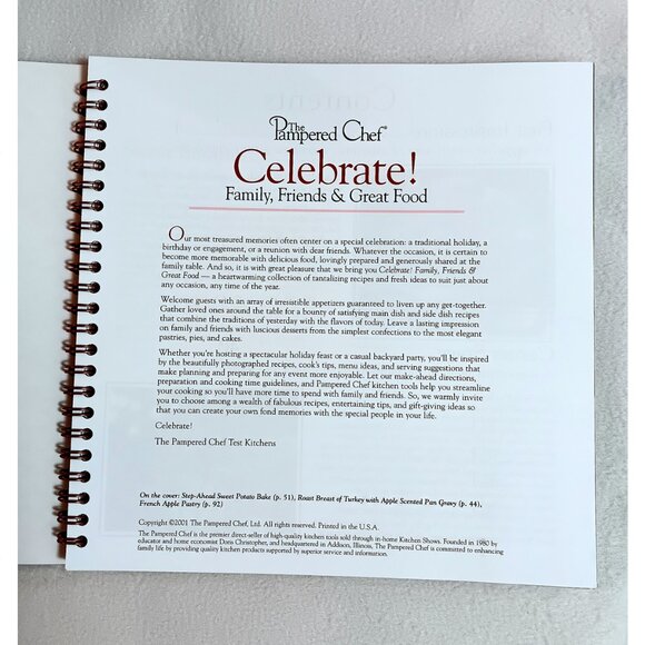 Lot of 5 Pampered Chef cookbooks spiral bound - Picture 6 of 16